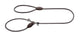 Hunter Retriever Leine mit Stopper freestyle grau