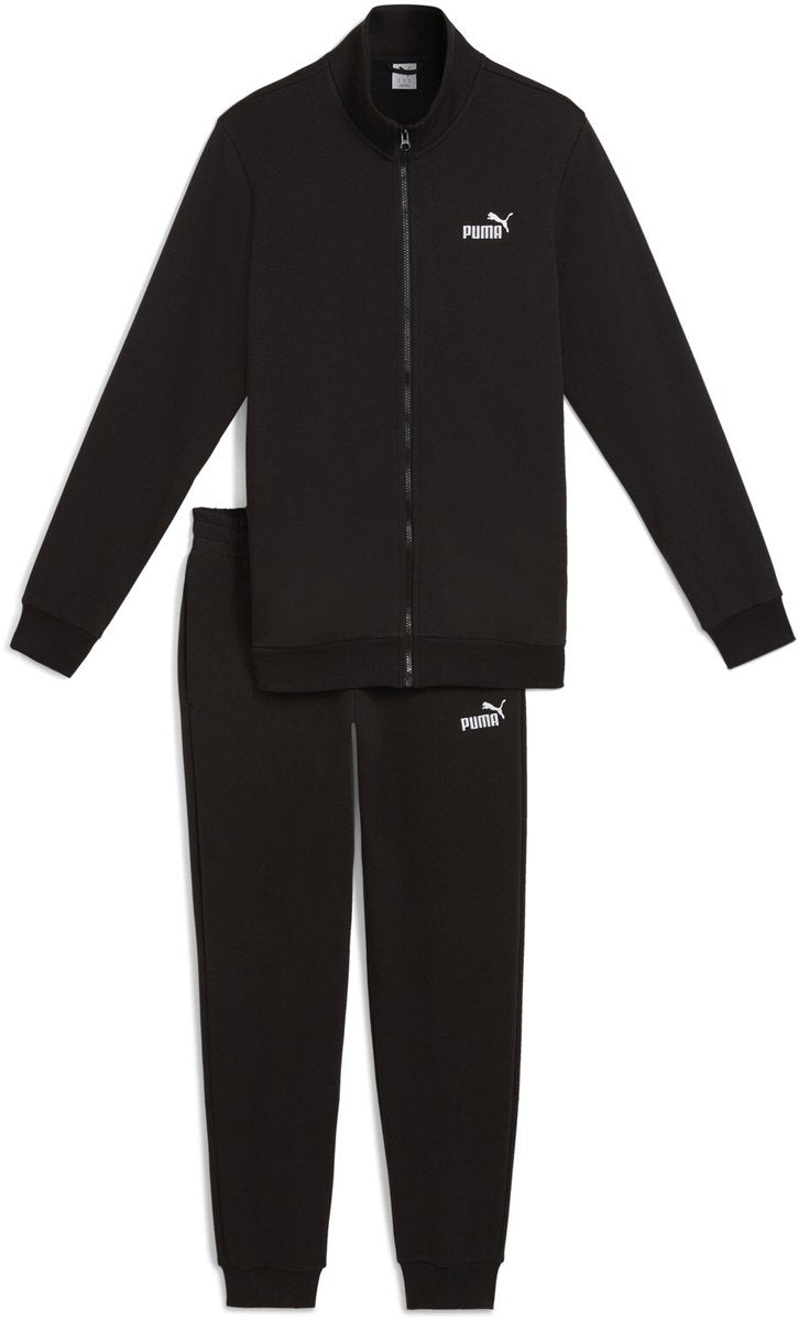 Puma ESS Sweat Suit FL Herren-Trainingsanzug – Schwarz