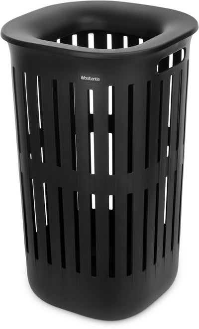 Brabantia Collect-it Wäschekorb – mit Deckel – 55 l – Schwarz