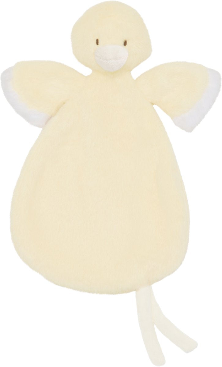 Kuscheliges Enten-Kuscheltuch „Happy Horse“ – gelb – Babygeschenk