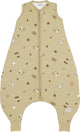 Meyco Baby-Waldtiere, Baby-Winterschlaf-Overall, Pullover – Sand – 104 cm – 2,0 Tog