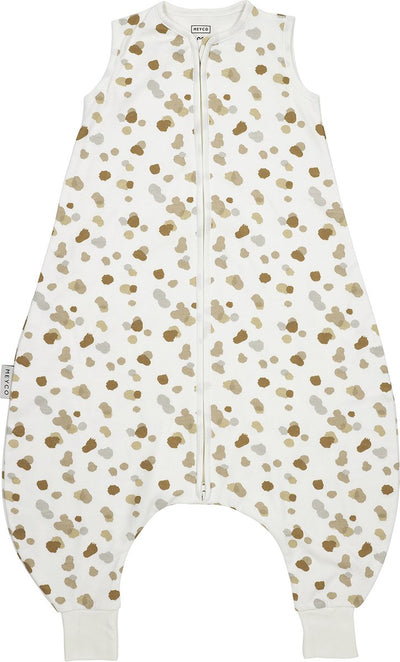 Meyco Babyflecken Baby-Sommerschlafoverall-Pullover – Sand – 80 cm – 0,5 Tog