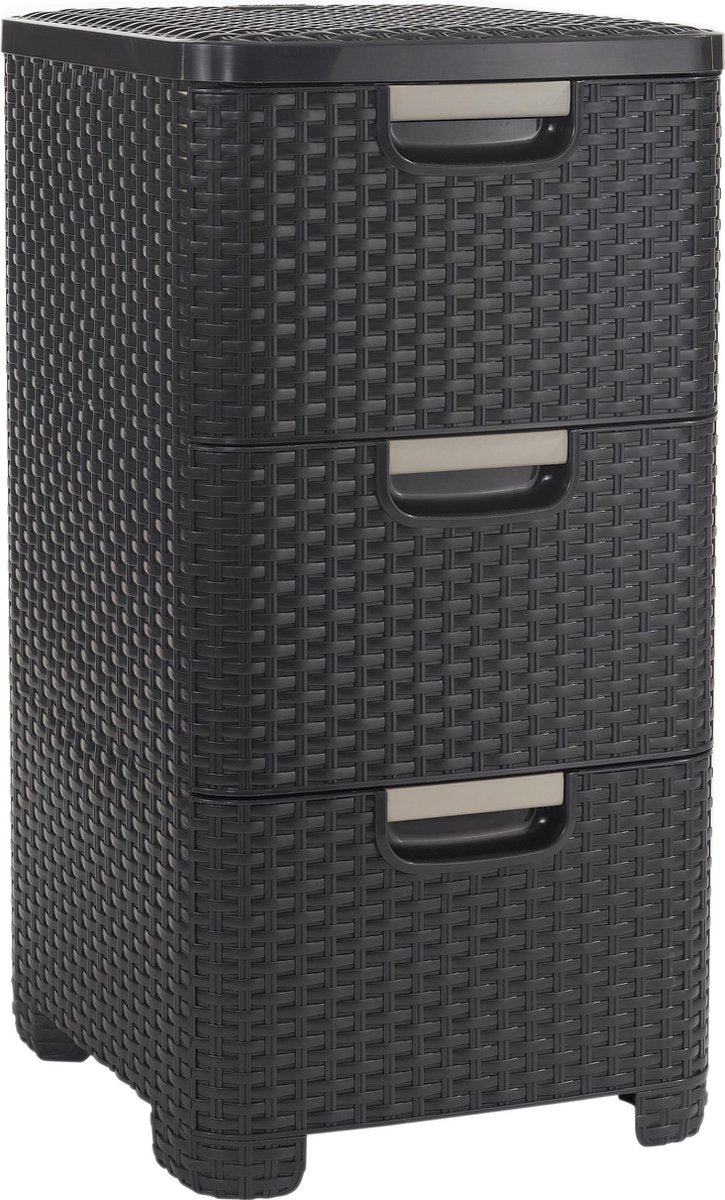 Curver Kommode Stil 42 l braun 240636
