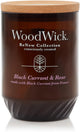 Woodwick Renew große Duftkerze – schwarze Johannisbeerrose – 75 Brennstunden