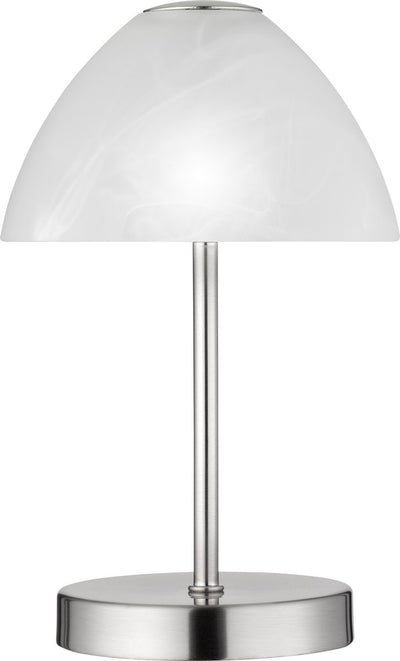 Rl lebe dein Licht Reality Queen - Tischleuchte - Nickel matt - inkl. 1x SMD 3 W - 4-Stufen-Touch
