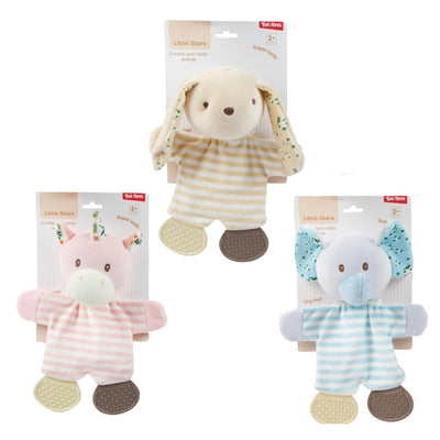 Toi-toys Little Stars Baby-Knistertuch + Beißring