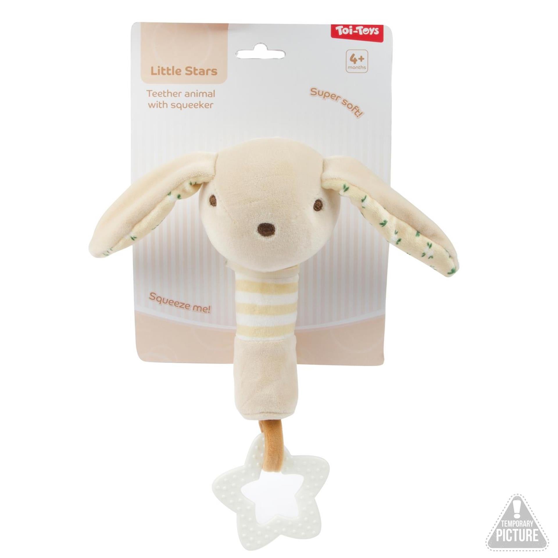 Toi-toys Little Stars Babyrassel + Beißring