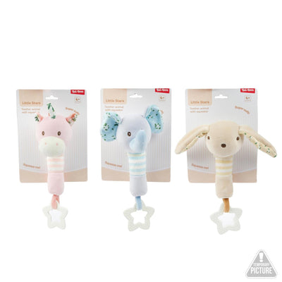 Toi-toys Little Stars Babyrassel + Beißring
