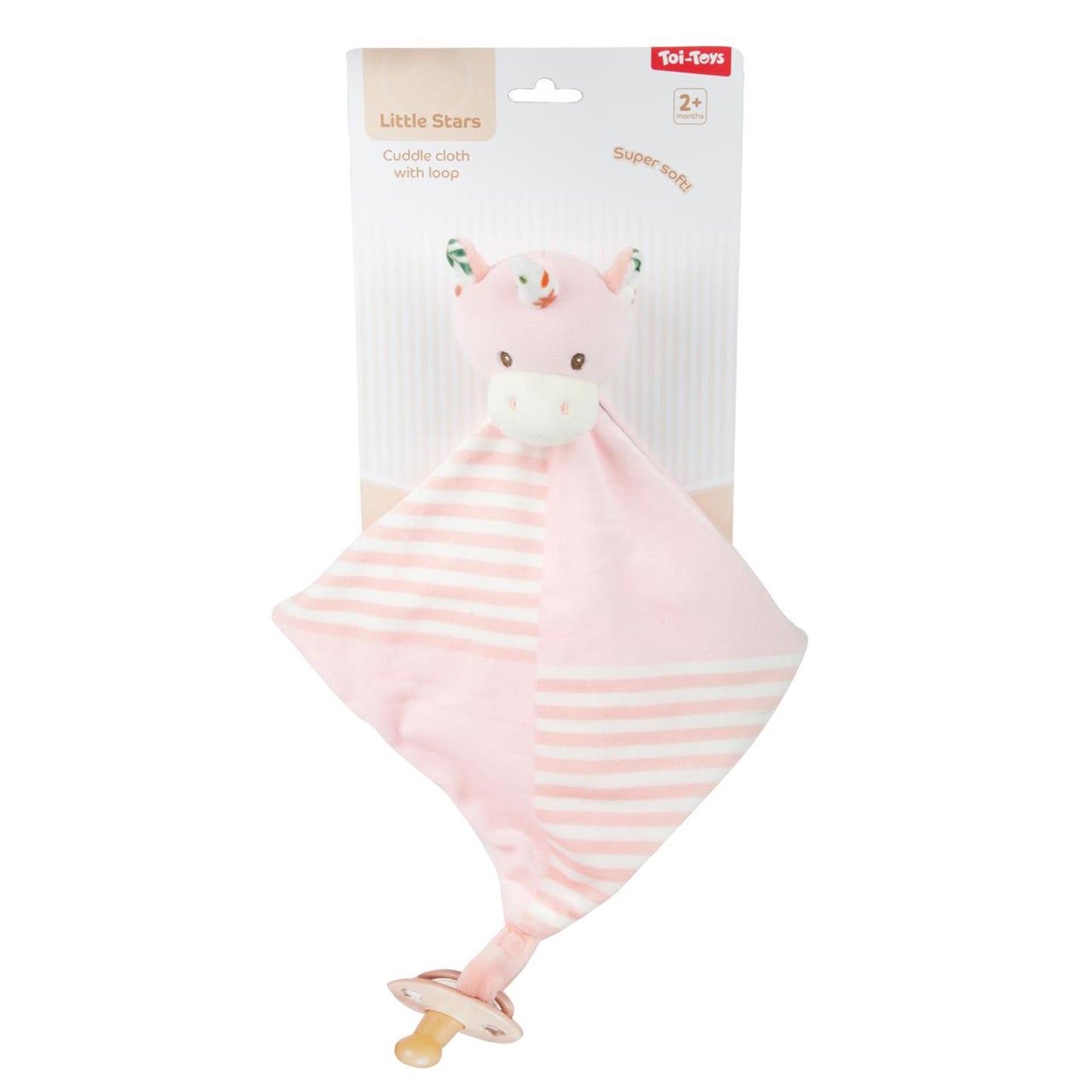 Toi-toys Little Stars Baby-Kuscheltuch mit Schlaufe