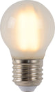Lucide g45 - Filamentlampe - ø 4,5 cm - LED dimmbar - E27 - 1x4W 2700K - matt