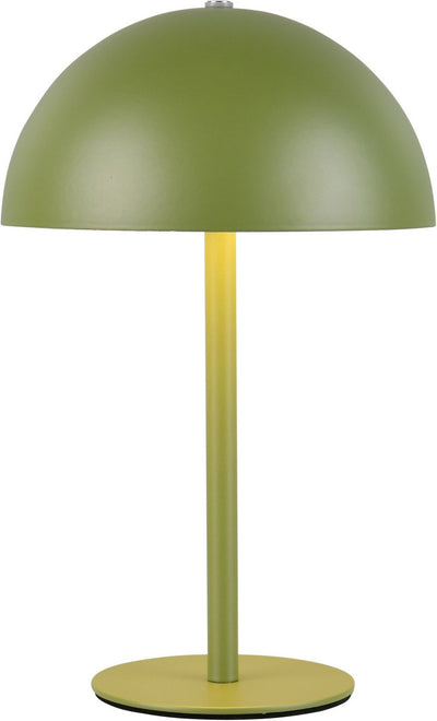 Rl lebe deine Lichtrealität Munoz - Tischlampe - grün - inkl. 1x SMD 1,3 W - 4-Stufen-Touch - USB-Anschluss - wiederaufladbar - kabellos