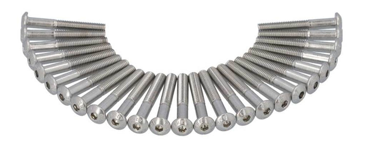 Anp-Schraube M5x35 Innensechskant Edelstahl ISO7380-1 A2-070 DS A 25