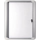 Vitrine bi-office magnetische vt660209760 aluminium abschließbar