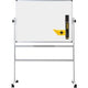 Whiteboard Erde rotierend weiß