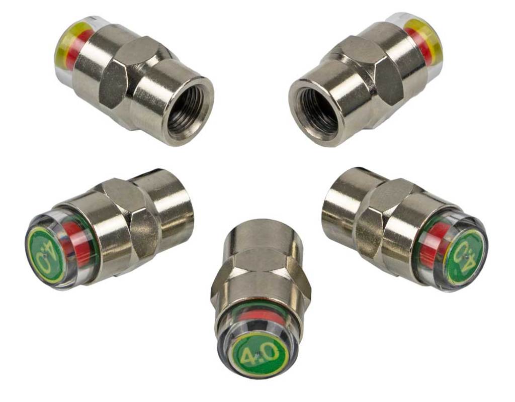Markenloses ANP-Ventilmanometer 4,0 bar AV Bib DS A 5