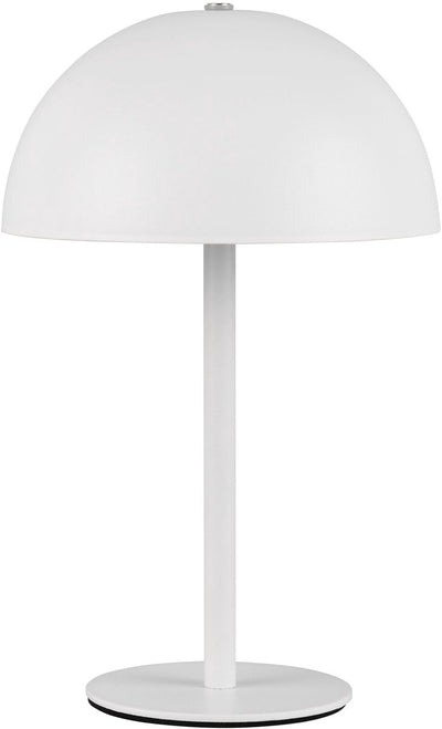 Rl lebe deine Lichtrealität Munoz - Tischleuchte - weiß matt - inkl. 1x SMD 1,3 W - 4-Stufen-Touch - USB-Anschluss - wiederaufladbar - kabellos