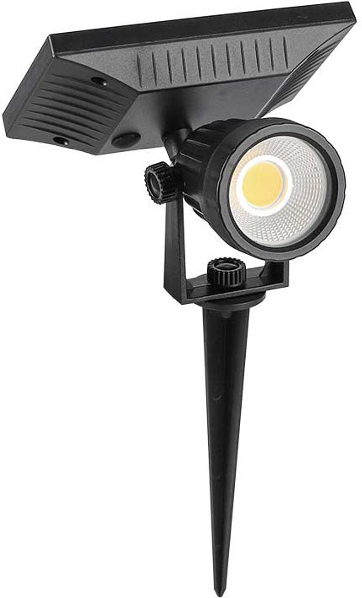 V-tac vt-952 Solar-Spike-Leuchten – IP65 – Schwarz – 2 W – 40 Lumen – 6400 K