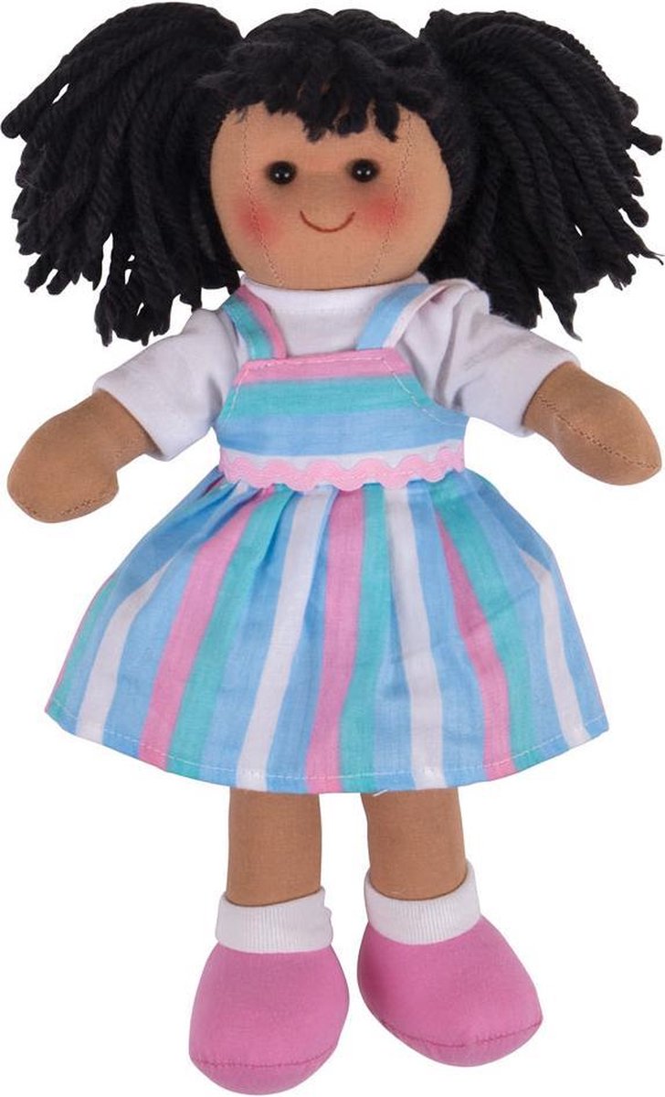 Bigjigs Stoffpuppe Kira – 28 cm