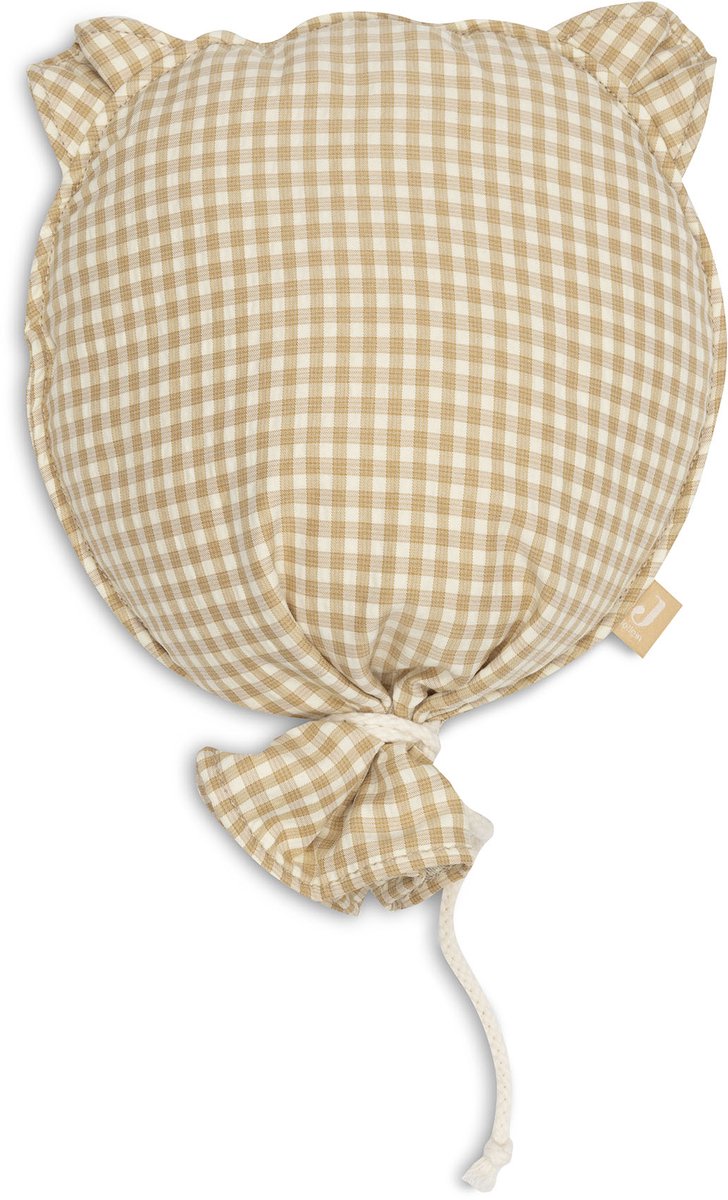 Jollein-Ballon-Teddybär – Babyzimmer-Dekoration – Karo