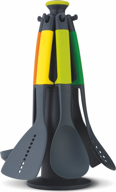Joseph Joseph – Karussell mit 6 Küchenutensilien – Nylon – mehrfarbig