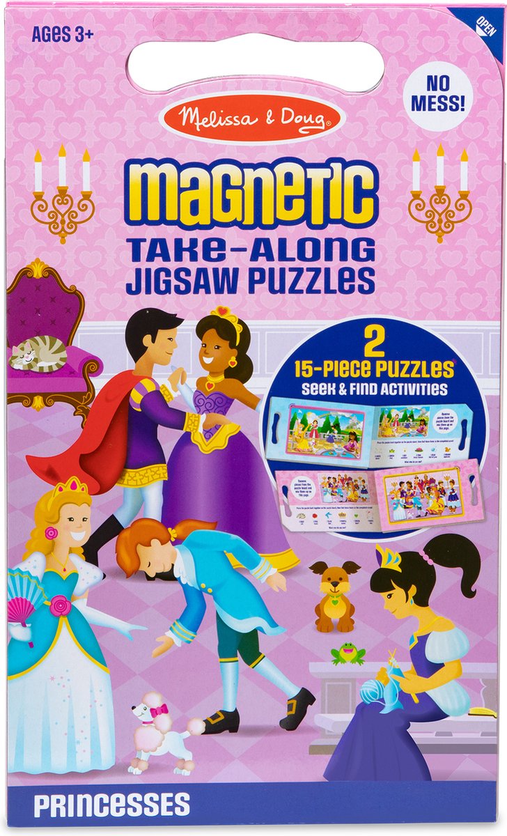 Melissa Doug Puzzle Magnet Prinzessin