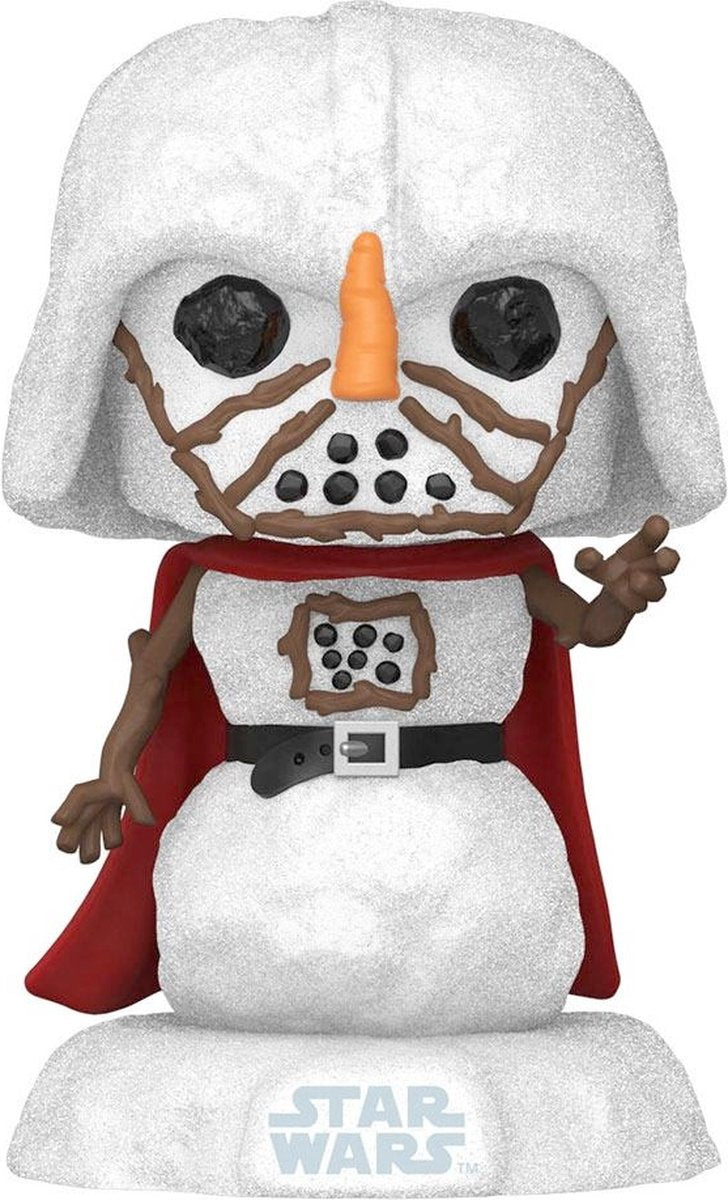Funko Star Wars – Feiertagspop 2022! Helden Darth Vader 9 cm Sammelfigur – mehrfarbig