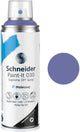 Schneider Schreibwaren Schneider Sprühdose Farbe – Paint-it 030 – DIY Sprühfarbe – Acrylfarbe – 200 ml – Blaulila – S-ML-03050023