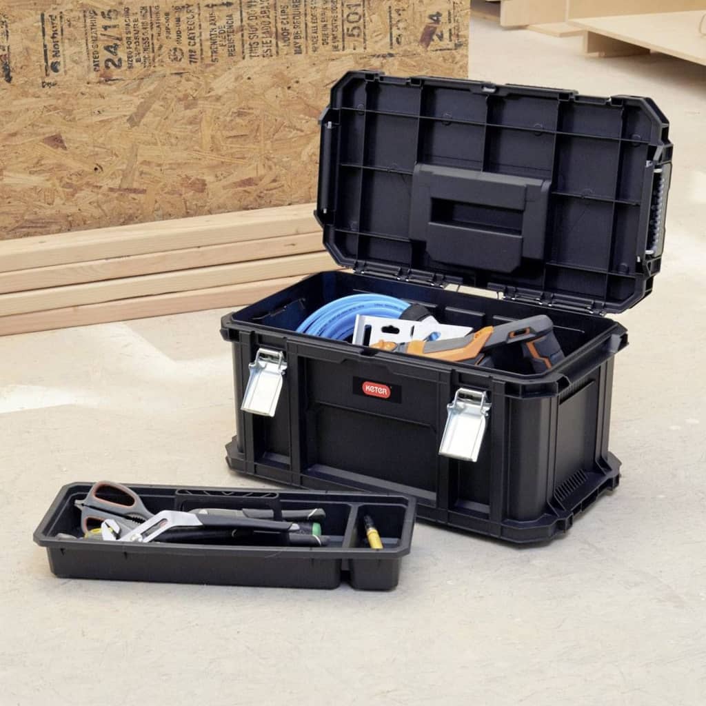 Keter Keter Toolbox Black Connect Black