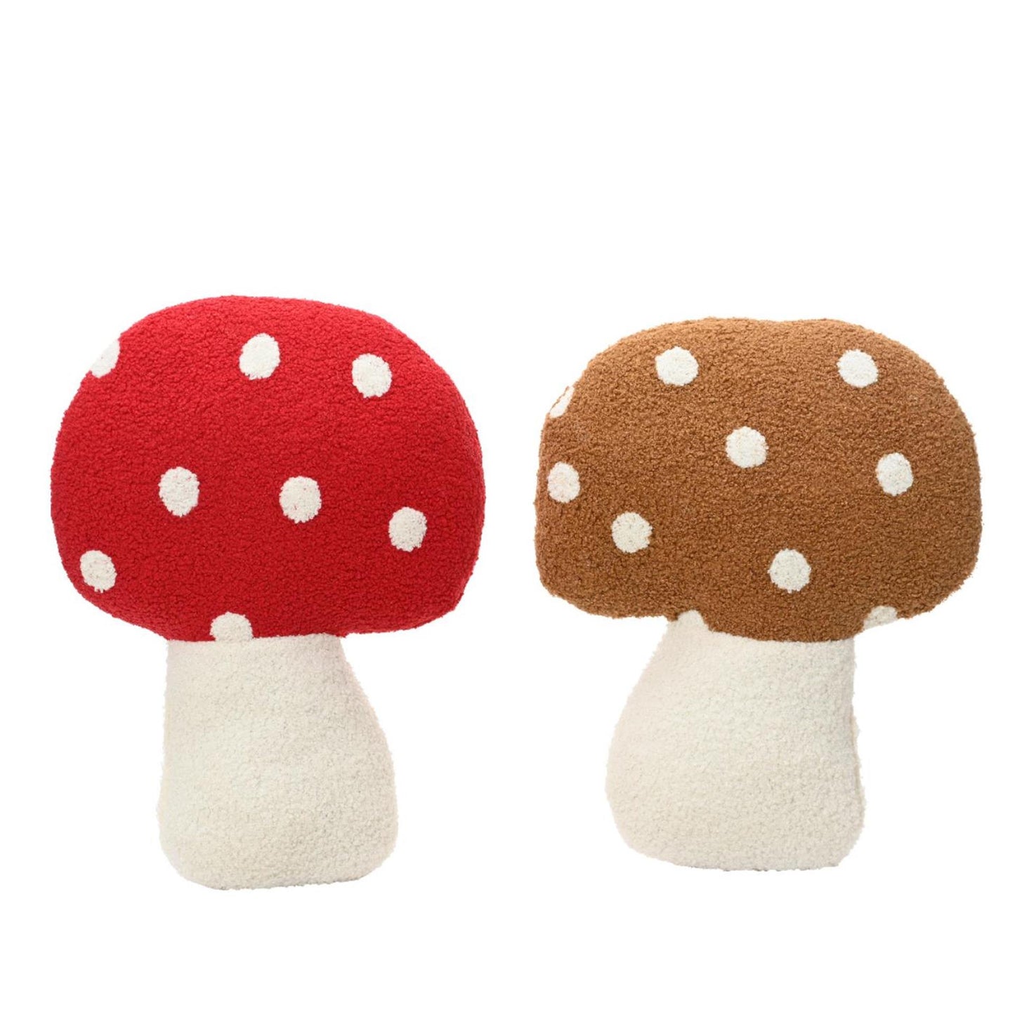 Decoris Kissen Pilz Polyester 37x32x5cm