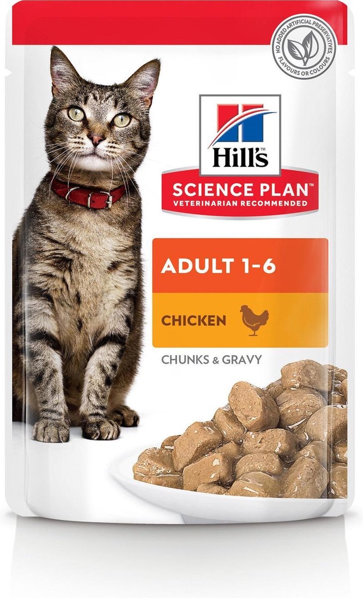 Hill's Science Plan Optimal Care Huhn - Katze - Komplett Nassfutter - 1 x 85 gr