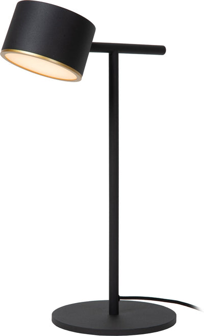 Lucide Gian - Tischleuchte - LED dimmbar - 1x9w 2700k - Schwarz
