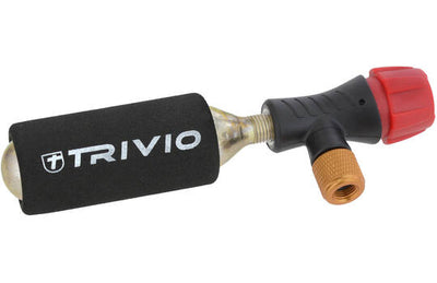 Trivio - CO2-Adapter + CO2-Kartusche 16 Gramm + Neoprenhülle