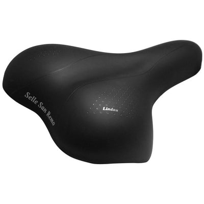 Selle San Remo Fahrrad Sattel San Remo Lindau für City Trekking Bikes Black (Arbeitsplatzpaket)