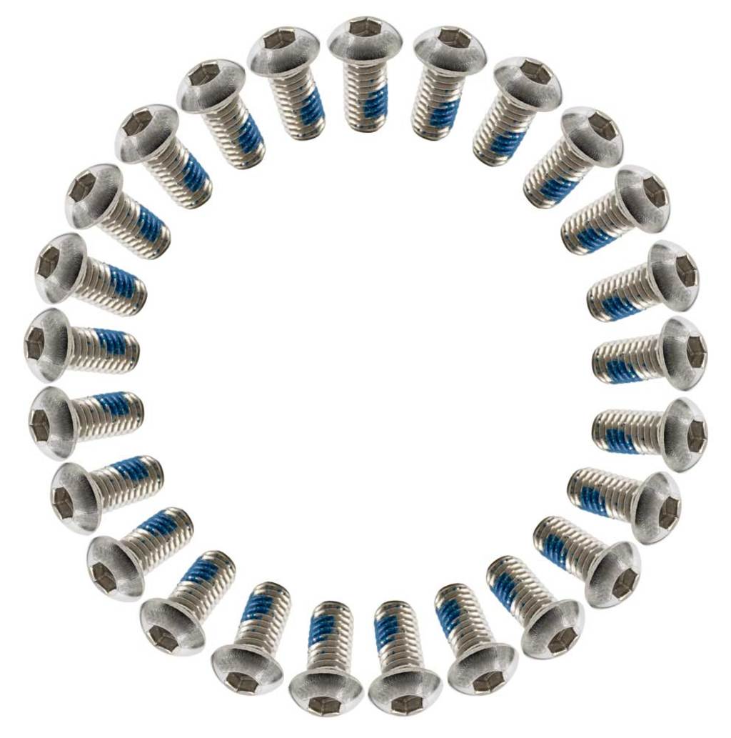 Anp-Schraube M6x12 Innensechskant Edelstahl ISO7380-1 M Locti DS A 25