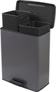 CHREVER CHREVER DECOBIN Duo Müll Bin 26+26l cool grau