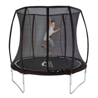 Alarm -Outdoor -Trampolin mit Vancet Black 244 cm