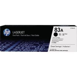 Tonerkartusche HP 83a Original CF283ad Schwarz 2 Stück