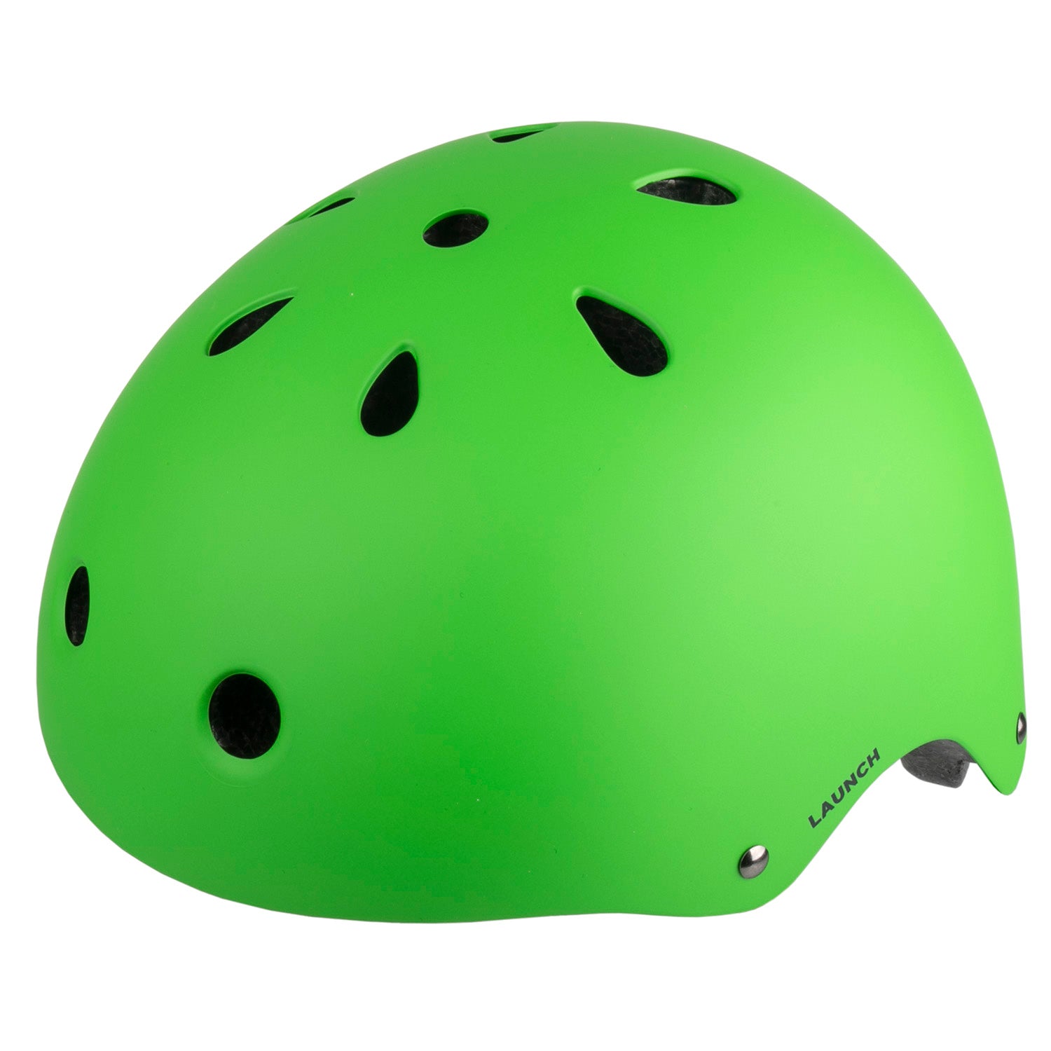 M-Wave Launch mattgrüner BMX-Helm