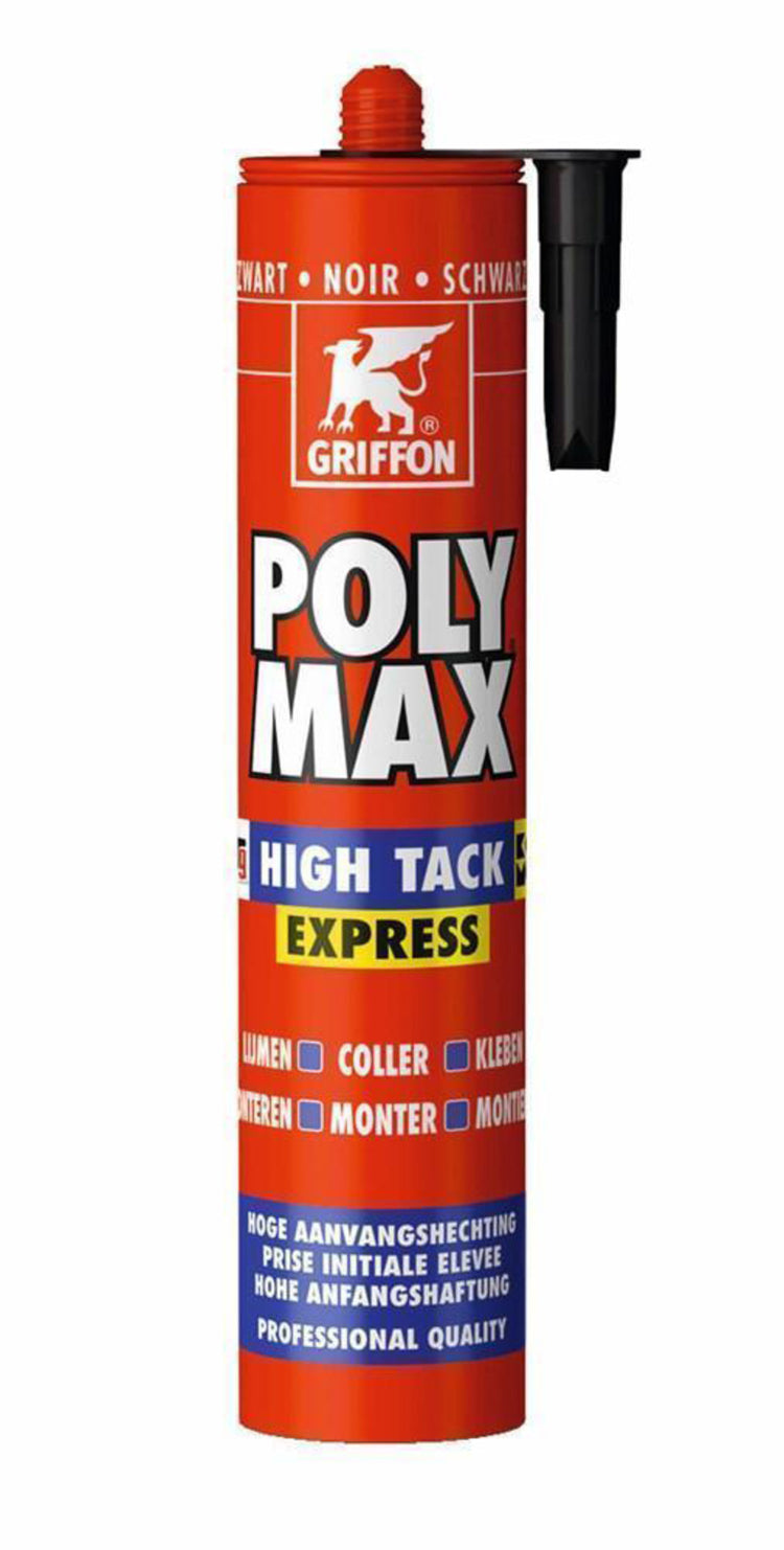 Griffon Kit Polymax 435ml schwarz