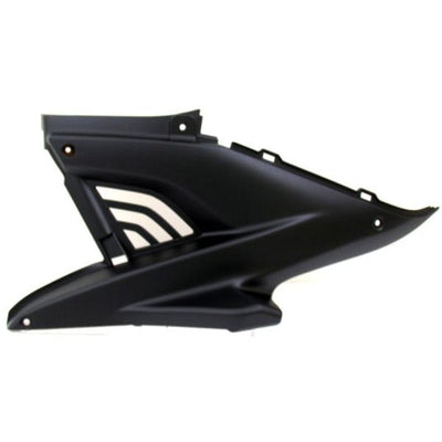 Randmotorbildschirm Z Motorhaube am linken Aerox bis BJ. 2014 Matt Black
