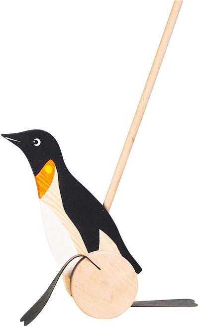 Goki Holzschubfigur Pinguin
