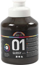 Creativ Company Acrylfarbe glänzend, braun, 500 ml 1 Flasche