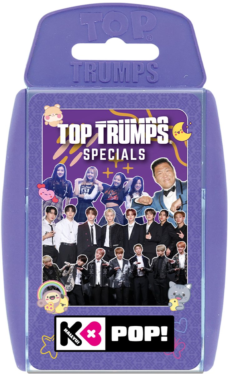 Winning Moves Top Trumps – Kartenspiel-Special – K-Pop Englisch