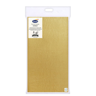 Duni Duni Tischdecke 138x220 cm Gold