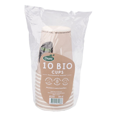 Duni Duni Bio -Rabattbecher Sie haben sich für grün 240 ml 10 Stück ausgewählt