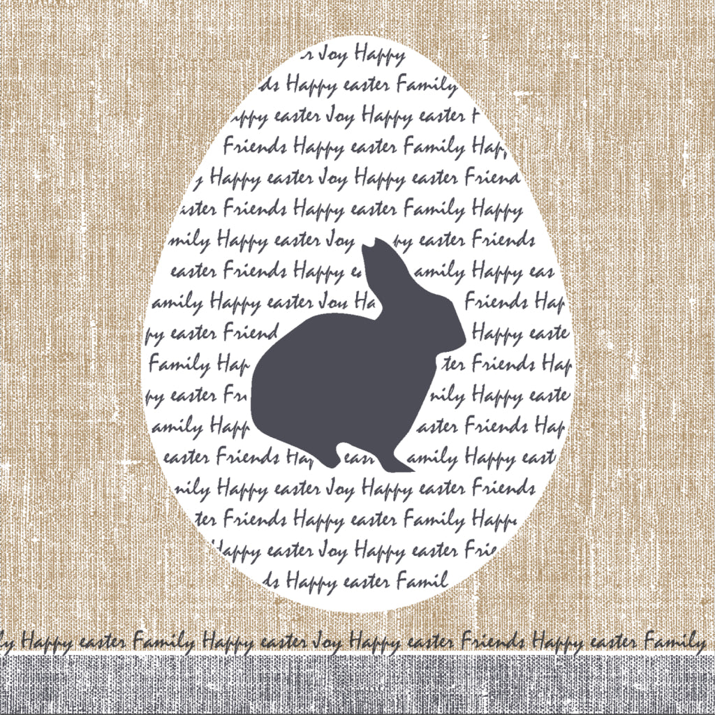 Duni Duni Napkins Bunny 33x33cm