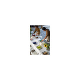 Duni Cel Damast Tischdecke 1,18x5m creme - afbeelding 2