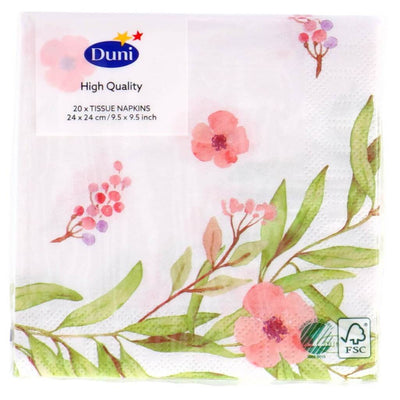 Duni Duni Serviette Wald 24x24 cm