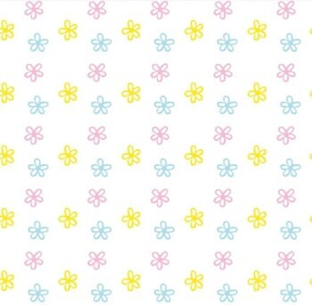 Duni Duni Paassevet Blumen Multi 33x33 cm