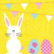 Duni Duni Servietten Bunny Eggs 3-Laags 33x33